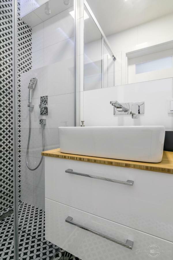［ロング ガーデンズ］アパートメント（46m²）｜ 3ベッドルーム／1バスルーム グダニスク エクステリア 写真